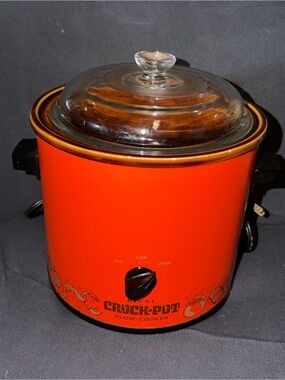 Rival Crock Pot Slow Cooker 1970’s Era Vintage Wired As Is Tested Works Great US